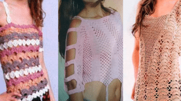 Faça Hoje: Blusas de Crochê Com Motivos e Gráficos
