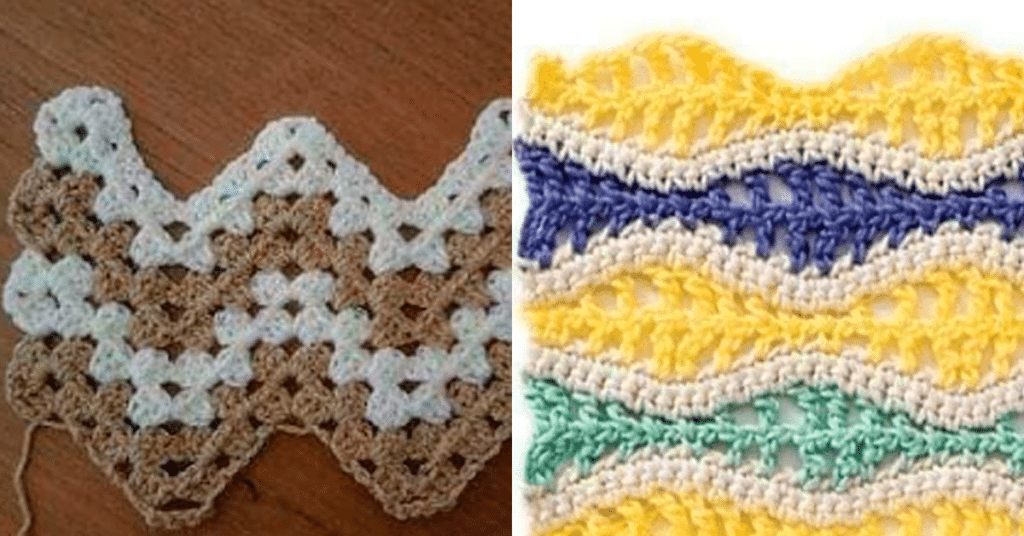 Pontos de Crochê com Aula para Iniciantes e Gráficos e Amostras