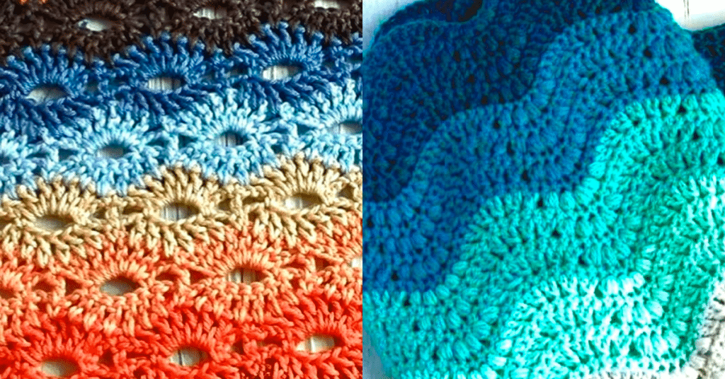 DIVERSAS AMOSTRAS: Lindos Pontos de Crochê Diferentes
