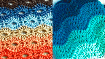 DIVERSAS AMOSTRAS: Lindos Pontos de Crochê Diferentes