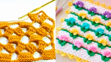 28 Pontos de Crochê: Lindas Amostras para Criar Suas Peças