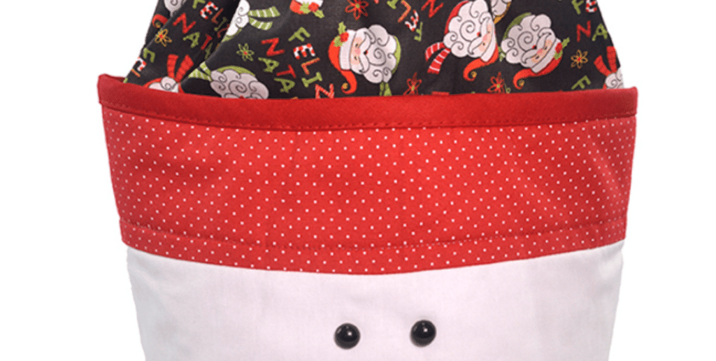 Encanto Festivo: Porta Panetone Boneco de Neve em Patchwork