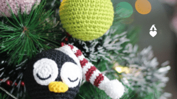 Bolinhas de Natal em crochê: Uma encantadora tradição