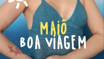 Maiô de Crochê Azul: Passo a Passo Detalhado