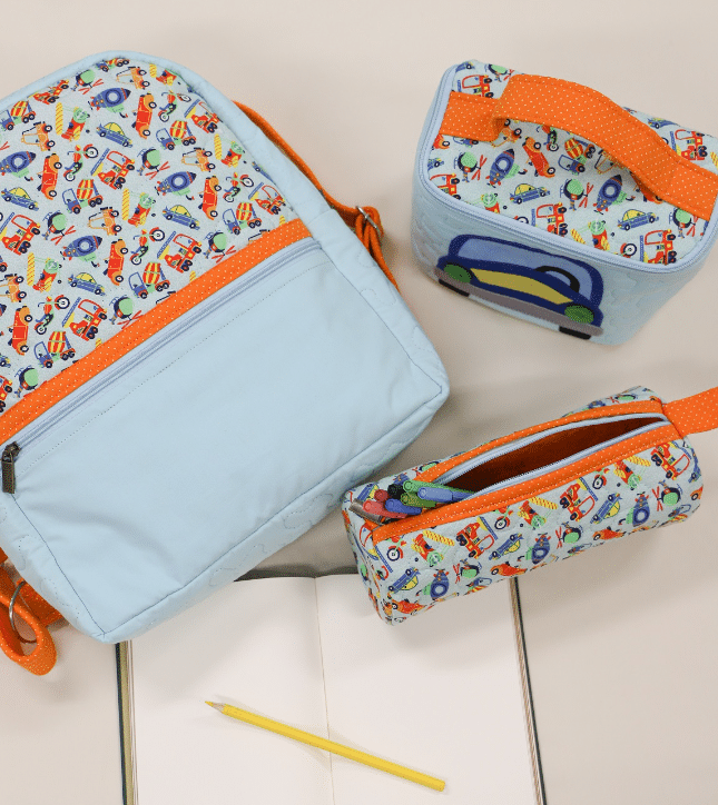 A Estrada da Educação: Kit Escolar Carrinhos em Patchwork - Com Moldes
