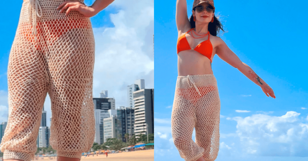 Como Fazer Calça Boyfriend Adriana em Crochê com Gráficos