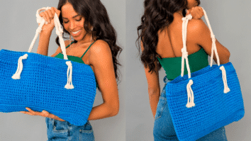 Bolsa de Crochê Royal Passo a Passo com Gráficos Grátis