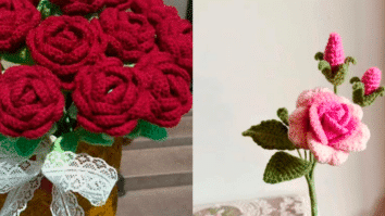 Aprenda Fácil a Fazer Lindas Rosas em Crochê com Gráficos