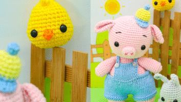 Amigurumi Porquinho e seus Amiguinhos Receita Passo a Passo