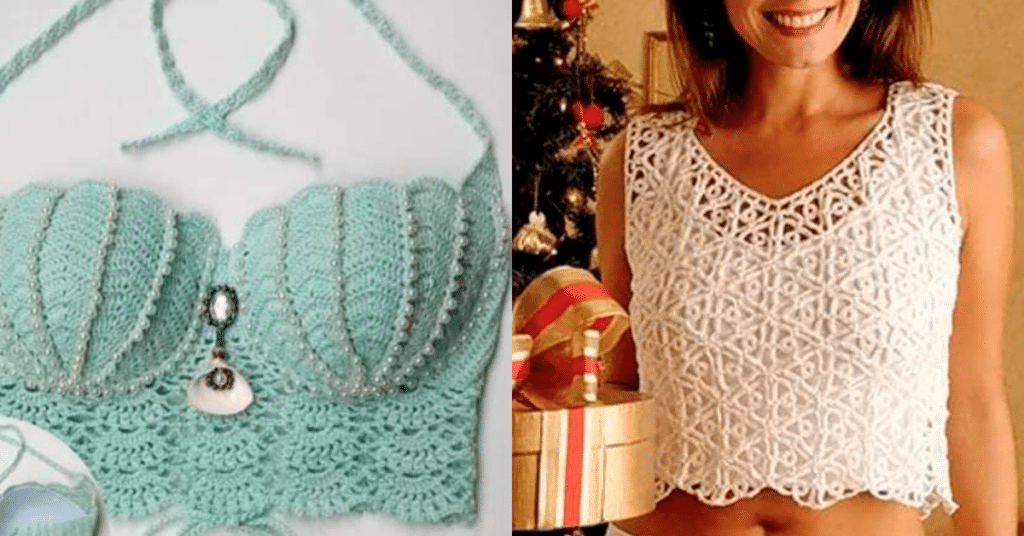 Lindas Blusas de Crochê Modernas de Maior Sucesso em 2023