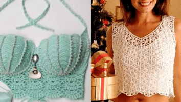 Lindas Blusas de Crochê Modernas de Maior Sucesso em 2023