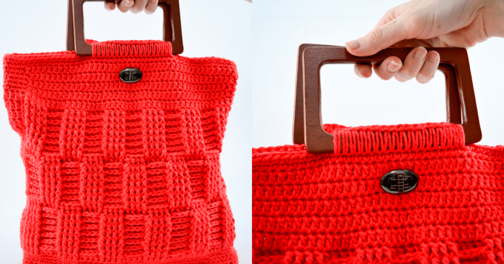 Aprenda a Fazer a Bolsa em Crochê Chama com Gráficos