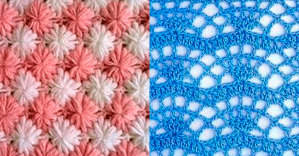 Ponto de Crochê Fácil para Iniciantes e Amostrinhas com Gráficos