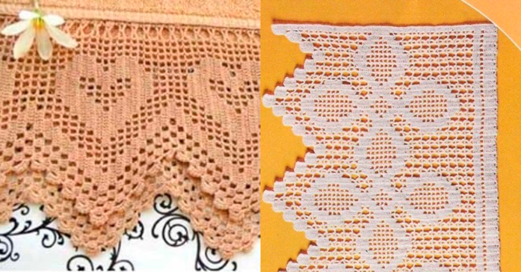 Barrados de Crochê para Toalhas Belíssimos para Começar Já !