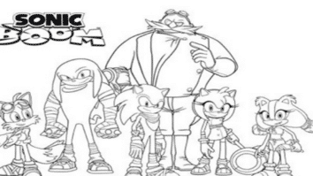 Desenhos do Sonic Para Colorir: Diversas opções!