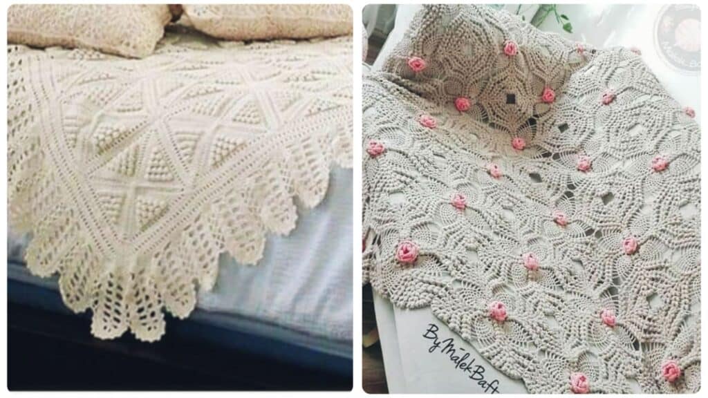 mantas de croche