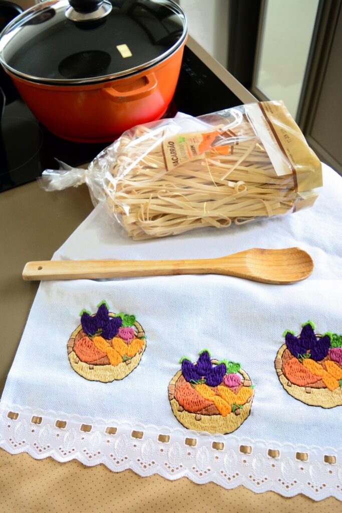 pano de prato legumes