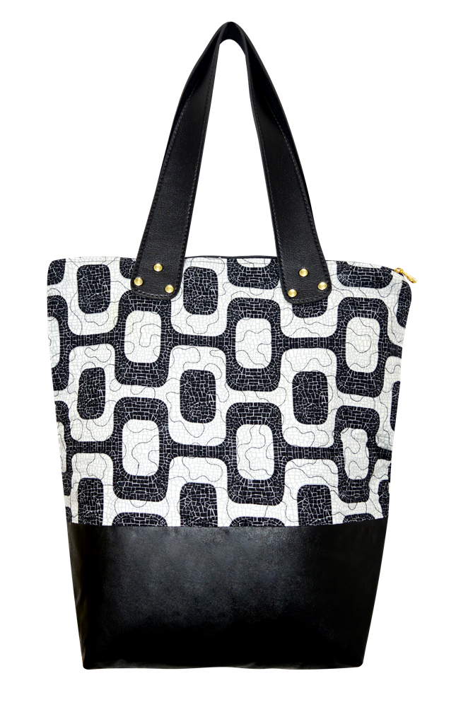 bolsa em patchwork