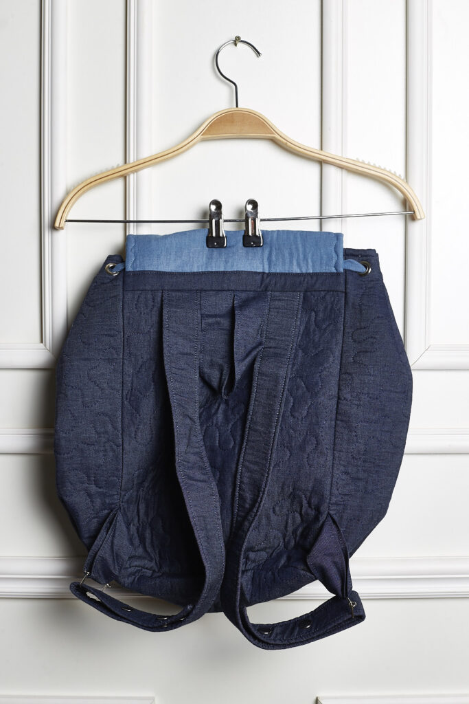 mochila jeans