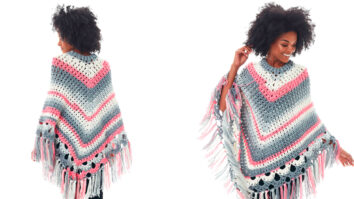 Faça um Lindo Poncho de Crochê: Padrões, Materiais e Dicas