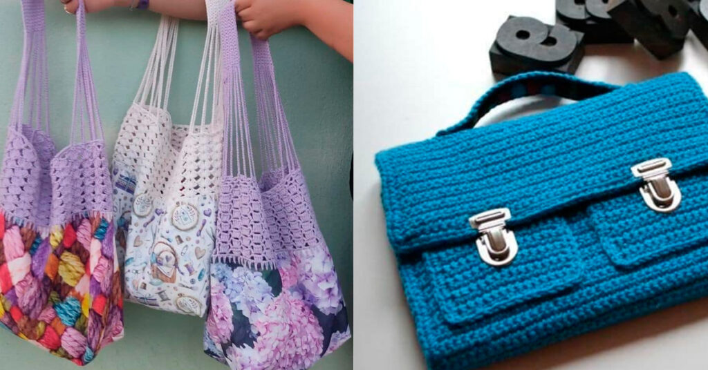 Descubra as Tendências de Bolsas de Crochê Feitas à Mão