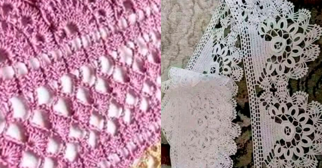 Como Fazer Barrados em Crochê para Toalhas e Panos de Prato