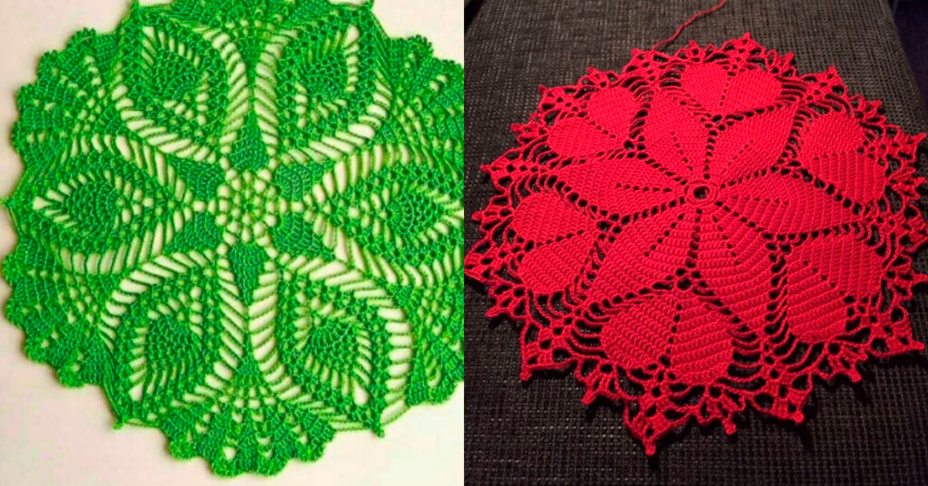 Crie Centros de Mesa em Crochê para Decorar com Charme e Delicadeza