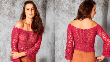 Peça de Crochê Glamour Pink: Elegância para Qualquer Look