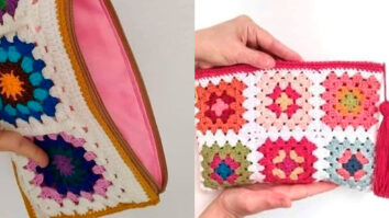 Carteiras de Crochê Fáceis com Quadradinhos: Peças Práticas e Estilosas