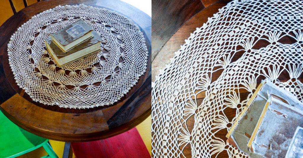 Crie um Centro de Mesa de Crochê para Decorar com Sofisticação