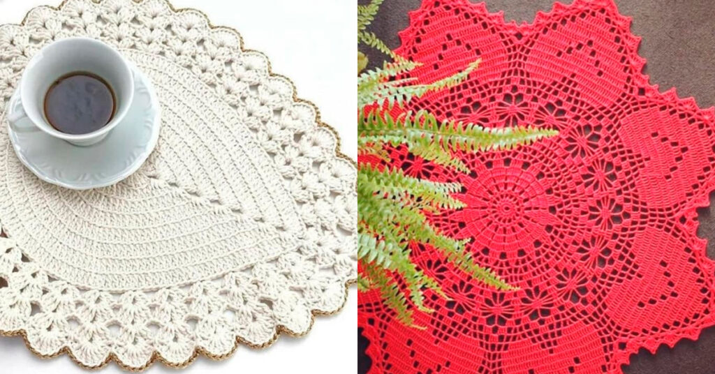 Guia Completo para Criar Sousplats de Crochê Personalizados