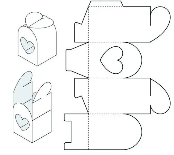 moldes de caixas
