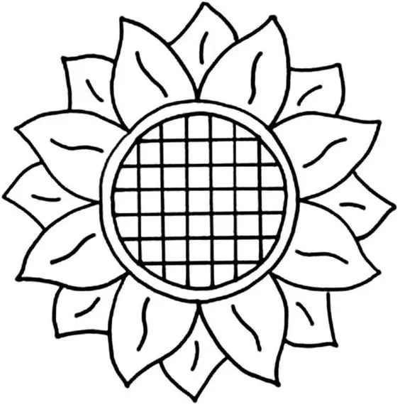 moldes de girassol