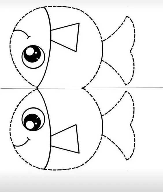 moldes de peixes