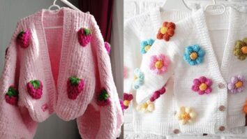 Casacos de Crochê com Aplicações: O Charme Artesanal que Nunca Sai de Moda