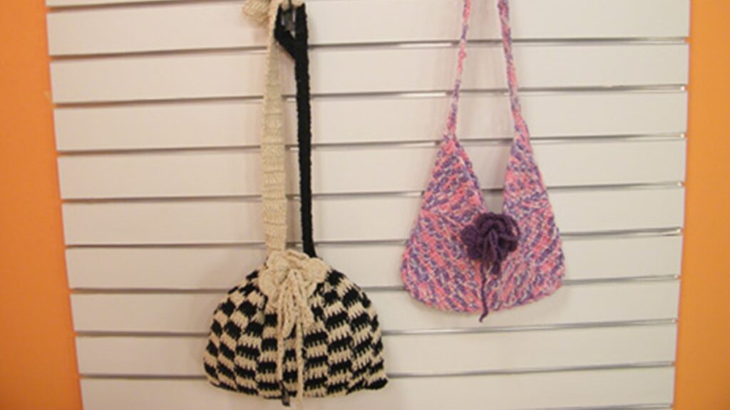 bolsa de crochê