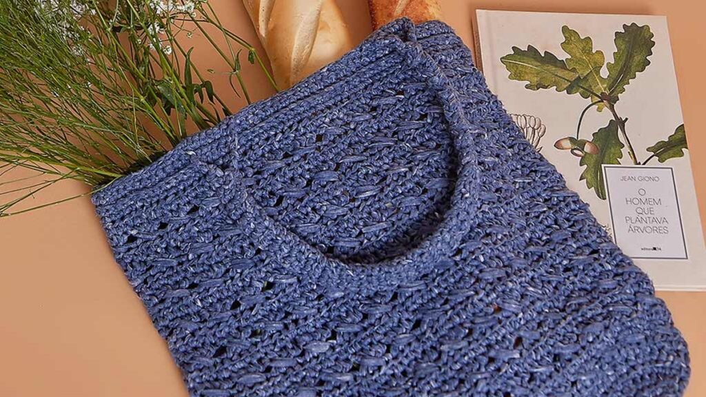 bolsa de crochê