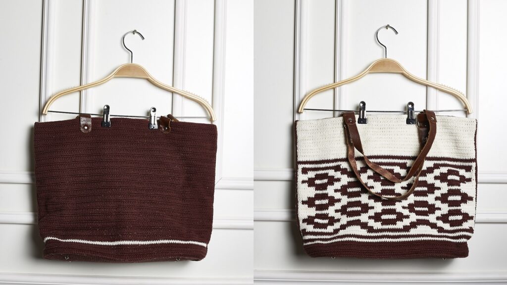 bolsa em crochê