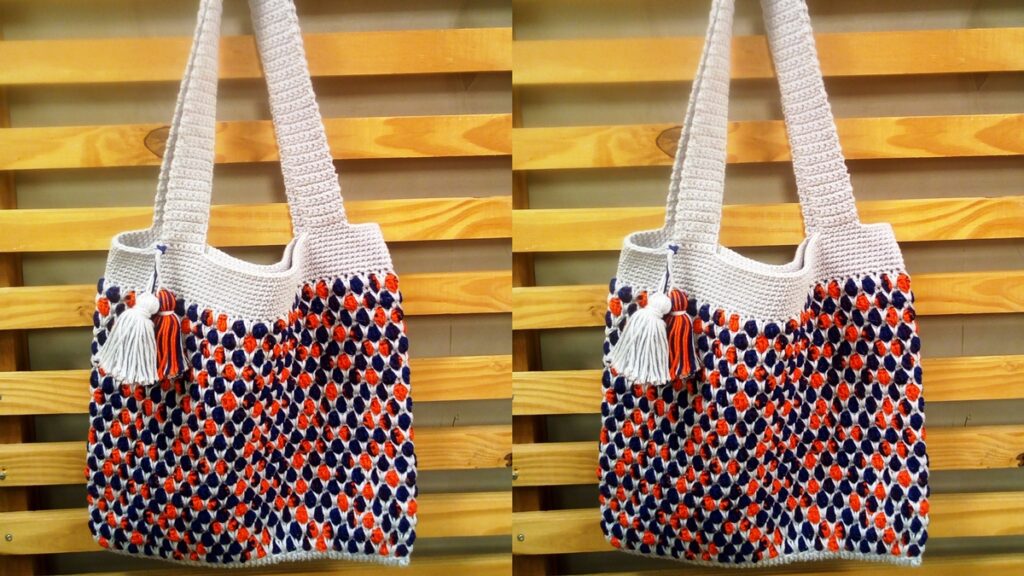 bolsa de crochê