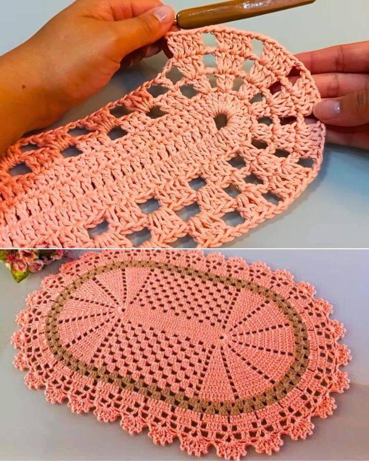 tapetes de crochê