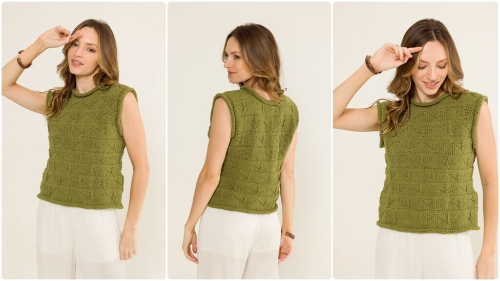 blusa de tricô