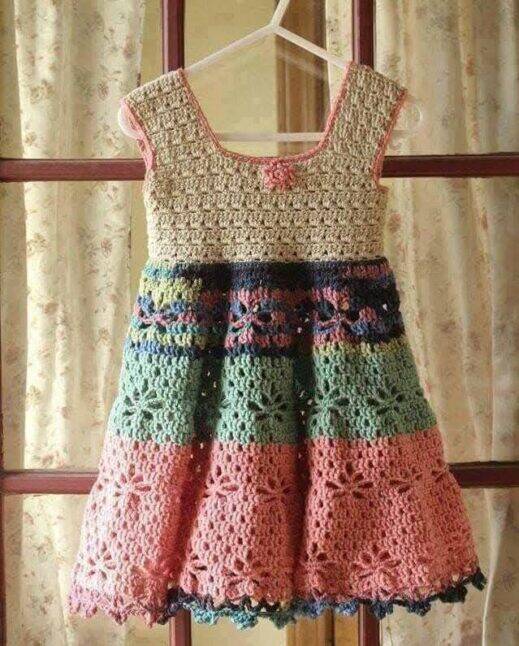 Vestidinhos de Crochê Infantil: Delicadeza que Encanta!