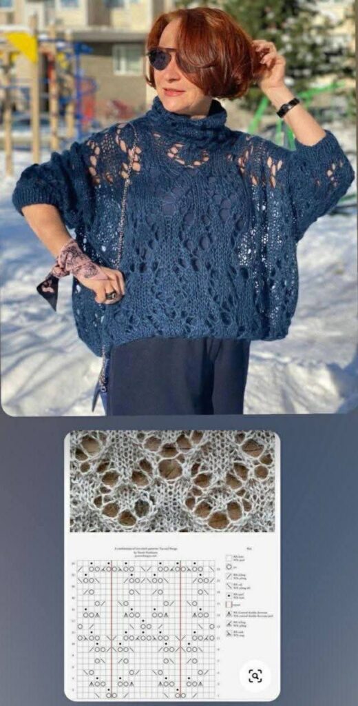 blusas de crochê