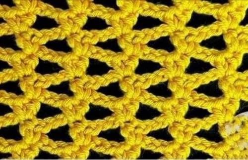 pontos de crochê