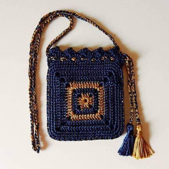 bolsas de crochê