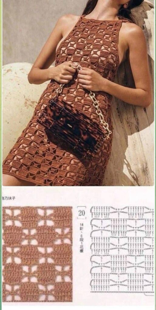 blusas de crochê