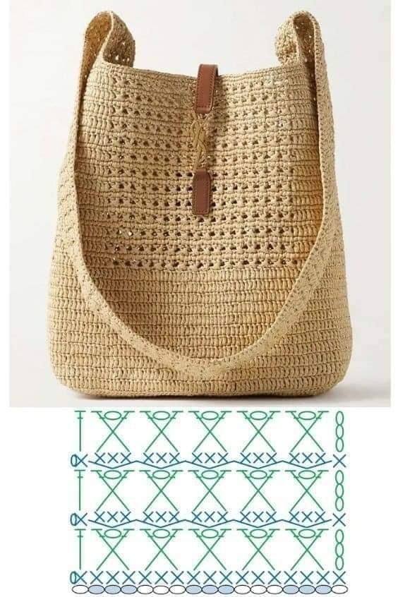 bolsas de crochê