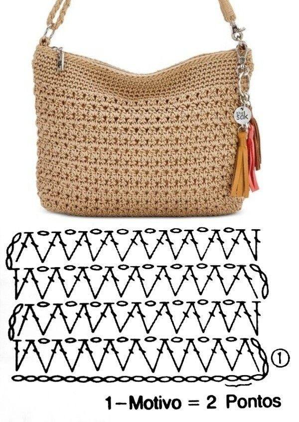 bolsas de crochê