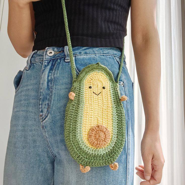 bolsas de crochê infantil