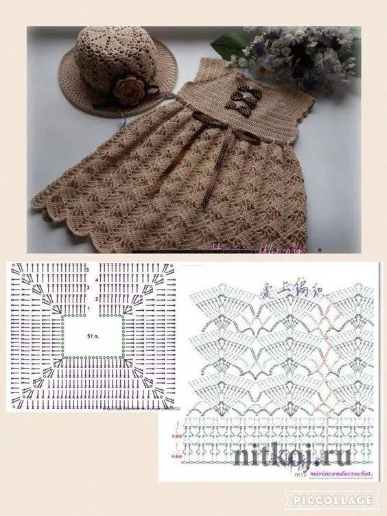 vestidos de crochê